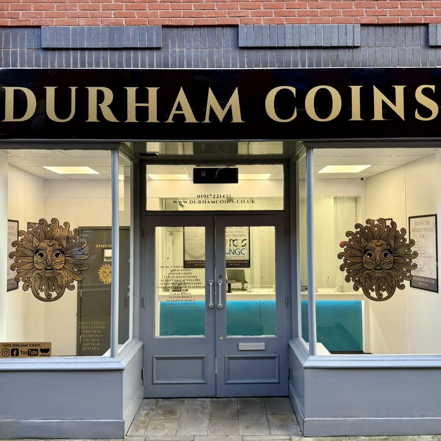 Durham Coins is Now Open at Prince Bishops Place! - Prince Bishops Shopping  Centre