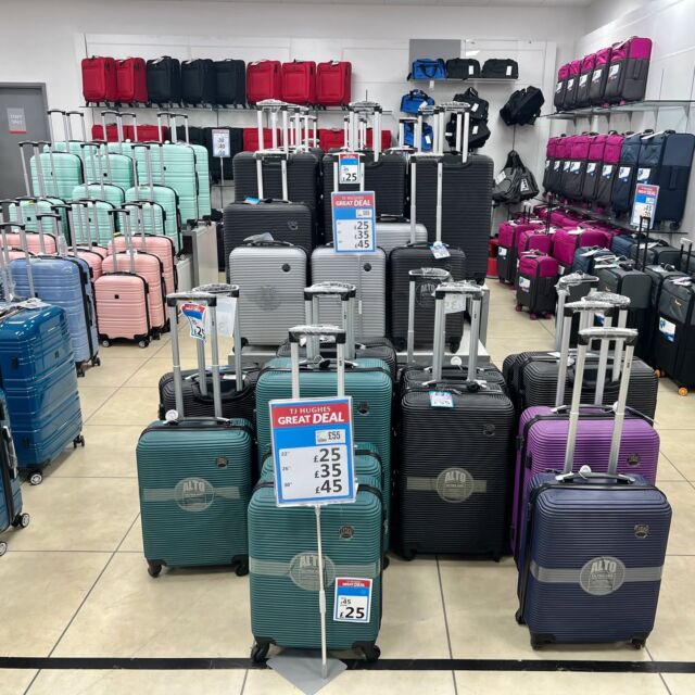 BIG deals on luggage, now on at TJ Hughes Durham! 🧳🌞🕶️
Heading off on holiday? Weekend getaway coming up? Now’s the perfect time to upgrade your travel gear with massive savings on luggage and suitcases at TJ Hughes!
From lightweight cabin bags to durable hard-shell suitcases and full luggage sets, they've got the perfect bag for every trip.